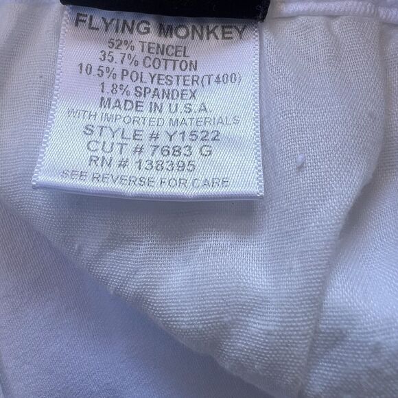 Women's Flying Monkey Black Label Skinny White Jeans Size 28 Denim NWT - Picture 11 of 16